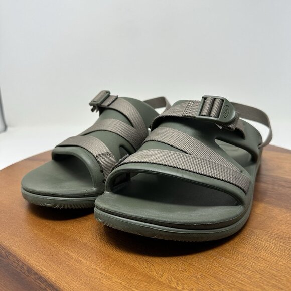 Chaco Chillos‎ Sport Sandals Size 10 Moss Green Outdoor Comfort